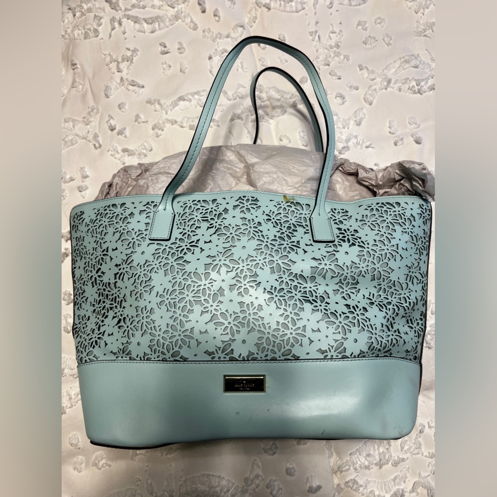 Laser Cut Kate Spate Purse